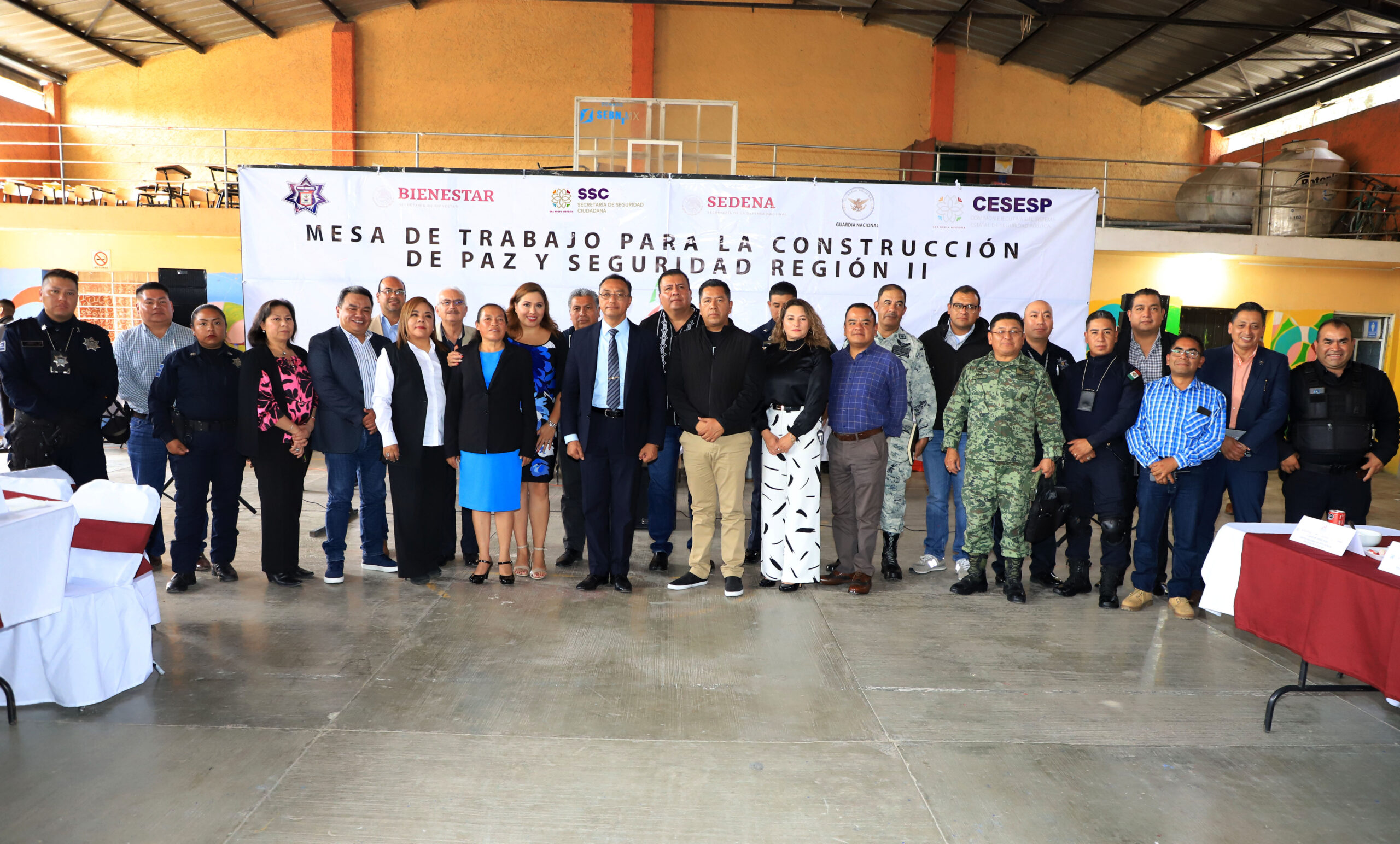 Participa SSC en Mesa de Trabajo para la Construcción de la Paz y