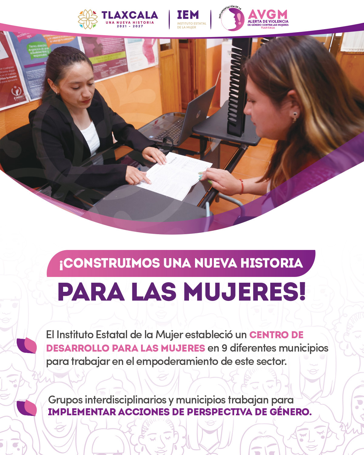 El Instituto Estatal De La Mujer Instaló El Centro De Desarrollo Para Las Mujeres En 9 4060